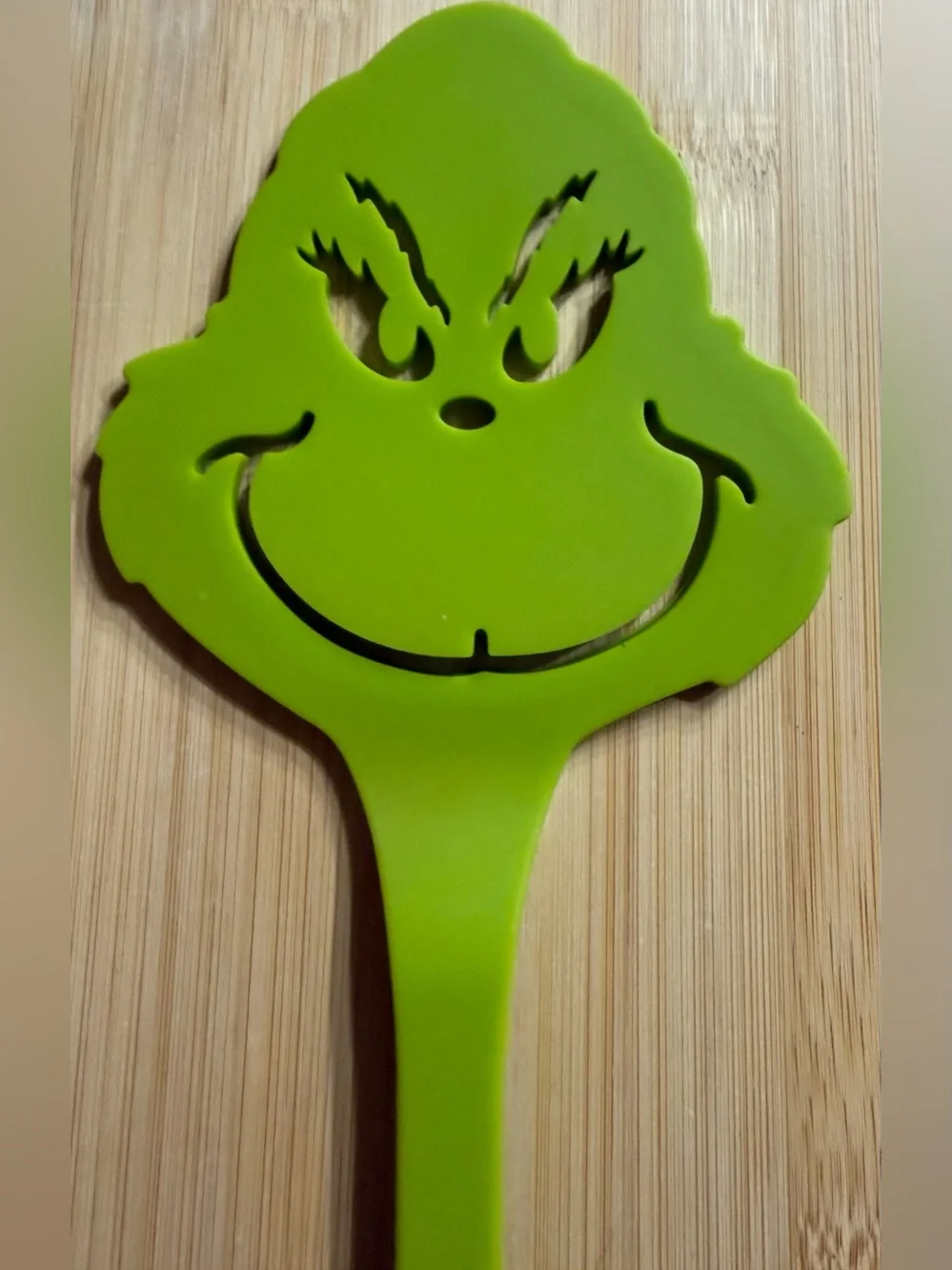 The Grinch Silicone Kitchen Spatula Green Christmas